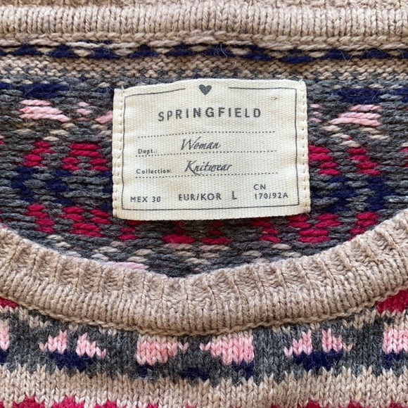 Spring field sweater (size large) - Picture 2 of 2